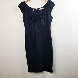 Rebecca Taylor Women's Size 8 Navy Blue Sheath